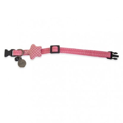 Picture of Doogy Star Cat Collar with Safety Release and Bell